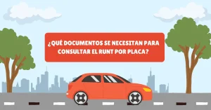 ¿Qué documentos se necesitan para consultar el RUNT por placa